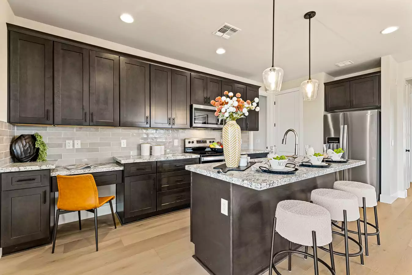 Kitchen | Plan 1307 at Jasper 7 in Prescott Valley, AZ by ECCO Homes