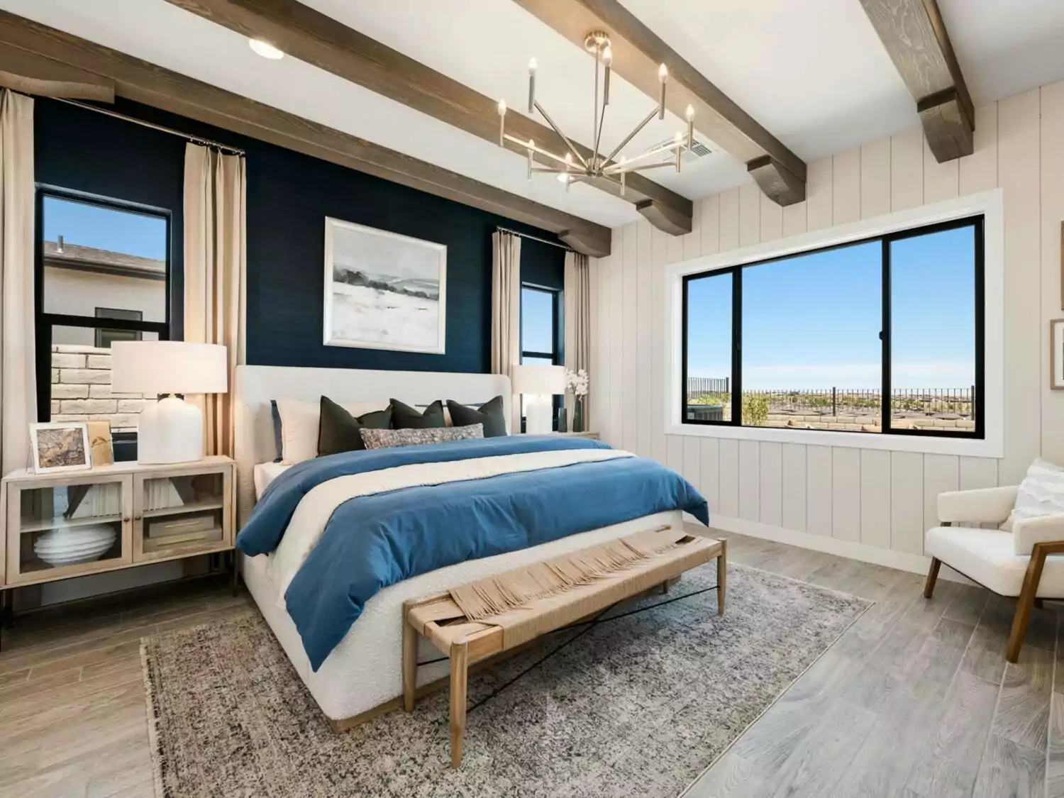 Primary Bedroom | Model Home | Plan 2529 by ECCO Homes at Jasper 8 in Prescott Valley, AZ